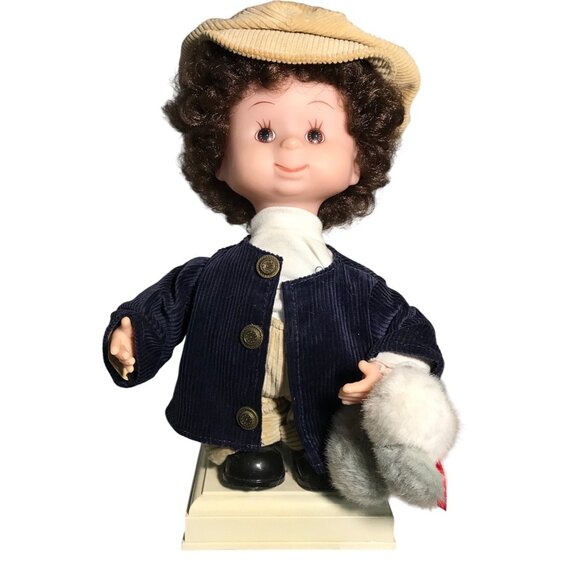 Vintage Santas Best Undercover Kid Doll Corduroy Outfit  Stuffed Animal 12” READ - Picture 1 of 10